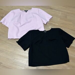 Express Skimming Ponte Boxy Tee(2)